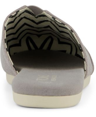 Women's Alpargata Espadrille Almond Toe Mules