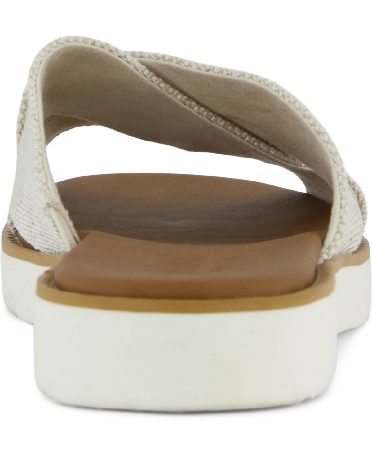 Shop Toms Women's Mae Crossover Open Toe Sandals In Natural Yarn Dye