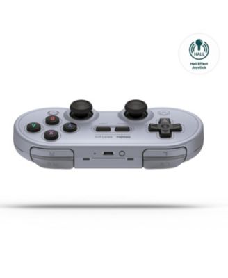 SN30 Pro Bluetooth Controller, Hall Effect Joystick Update, Compatible with Switch, PC, macOS, Android, Steam Deck & Raspberry Pi (Gray)