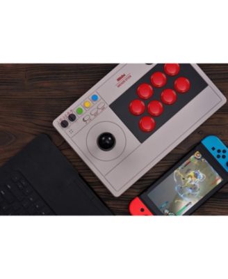 Retro Arcade Fight Stick for Nintendo Switch & Windows - Supports Wireless Bluetooth, 2.4G Receiver and Wired Connections