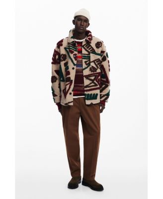 Дизайнерская мужская 3D флисовая куртка Desigual 57990₽