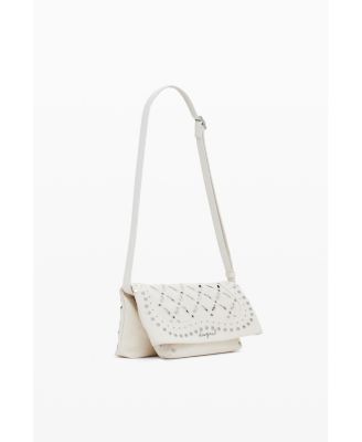 Женская сумка Desigual с клапаном и перфорацией среднего размера