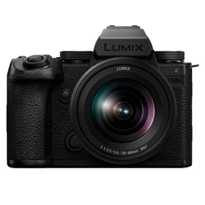 LUMIX S5IIX Mirrorless Camera with LUMIX S 20-60mm f/3.5-5.6 Lens and LUMIX S 85mm f/1.8 Lens