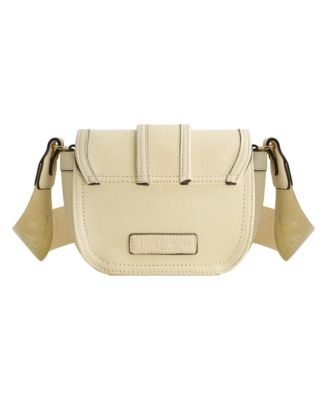 Джинсовая мини-сумка с клапаном в виде подковы цвета Истинной Религии