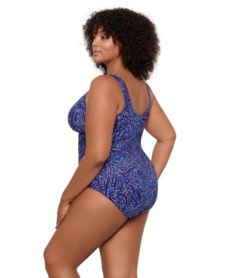 Miraclesuit Плюс Размер Spotlight Oceanus Цельный купальник