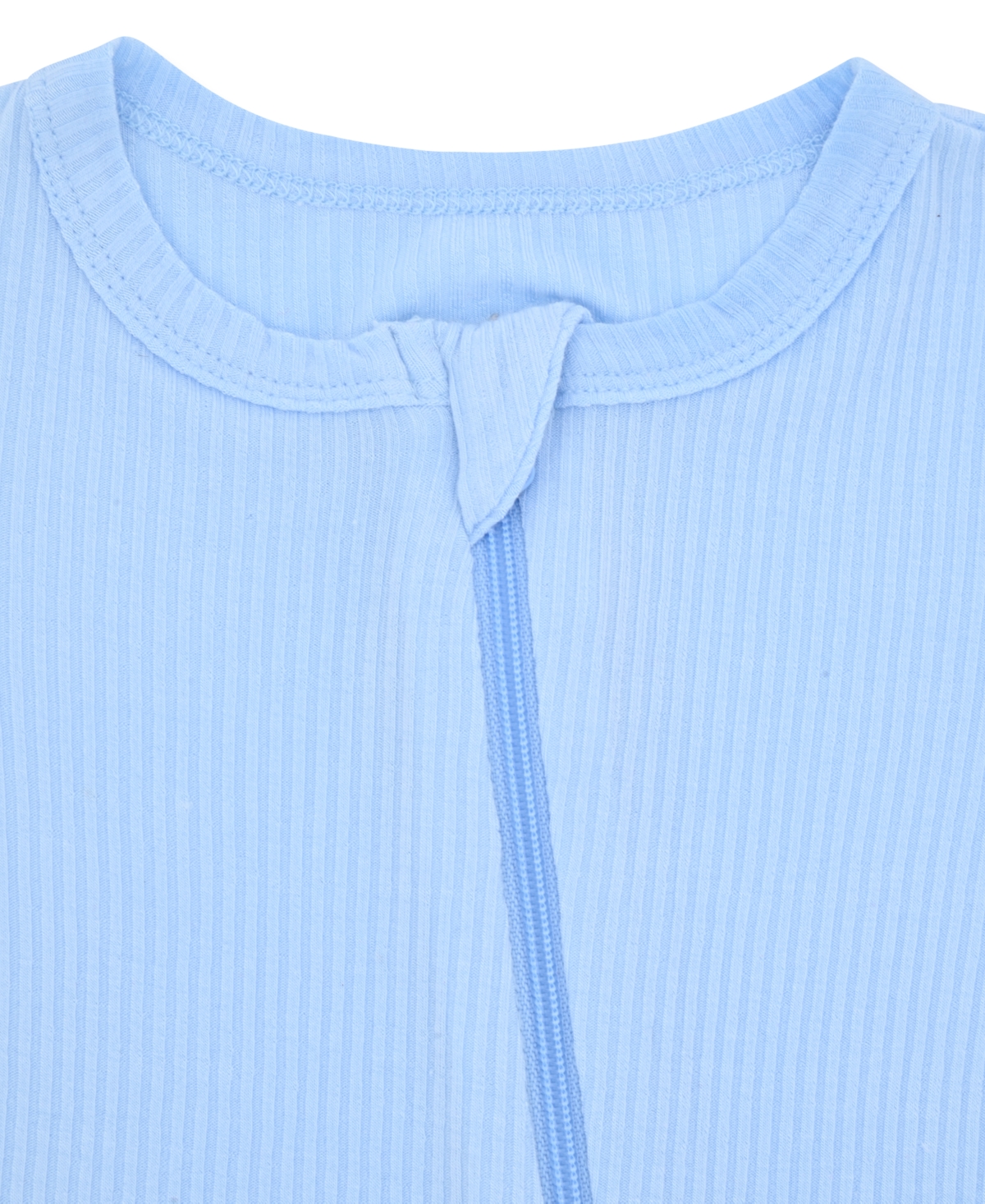 Max & Olivia Baby Boys 2-piece Rib Footie And Hat Set In Blue