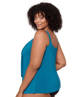 Чудодейственный костюм Иллюзионистки большого размера Ursula Tankini Top