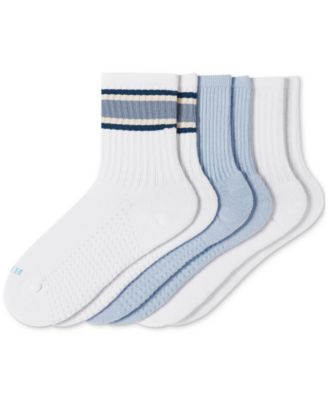 Women's 3-Pk. Air Cushion Sport Crew Socks U24404