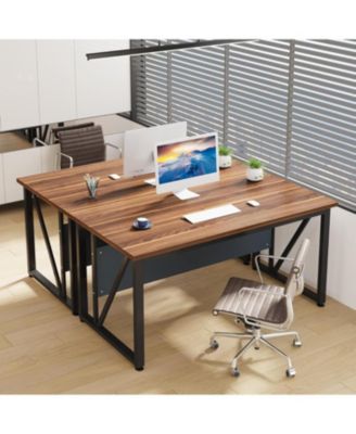 55 inches Simple Computer Desk,Modern Home Office Desk Writing Table for Workstation