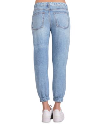 Женские хлопчатобумажные спортивные брюки Elan для бега трусцой средней посадки