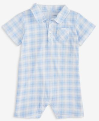 Baby Boys Friendship Plaid Sunsuit, Exclusively at Macy's