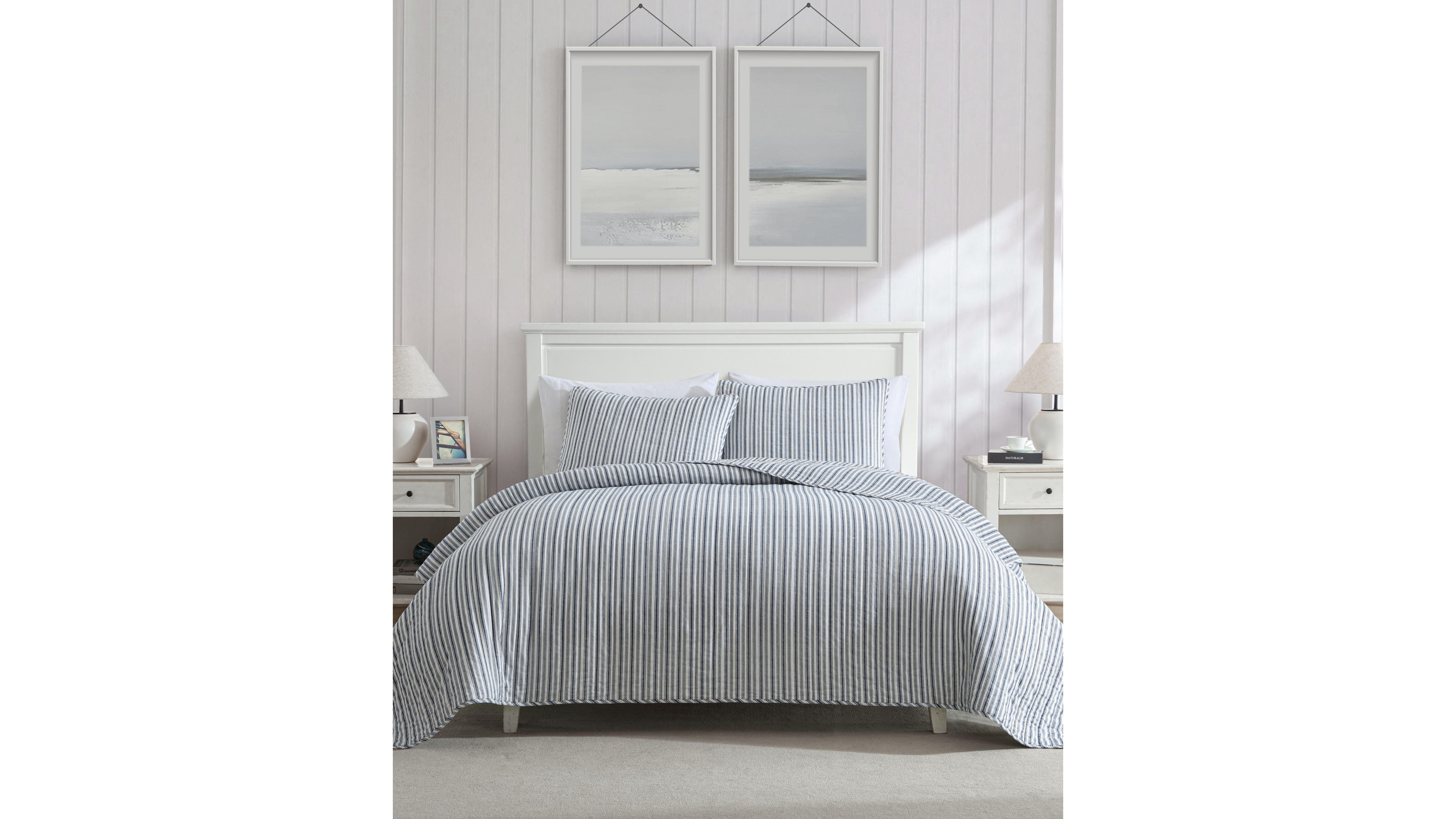 Nautica Coleridge Reversible 2-Pc. Quilt Set, Twin