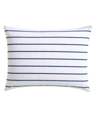 Brenton Stripe Percale 3-Pc. Duvet Cover Set, Full/Queen