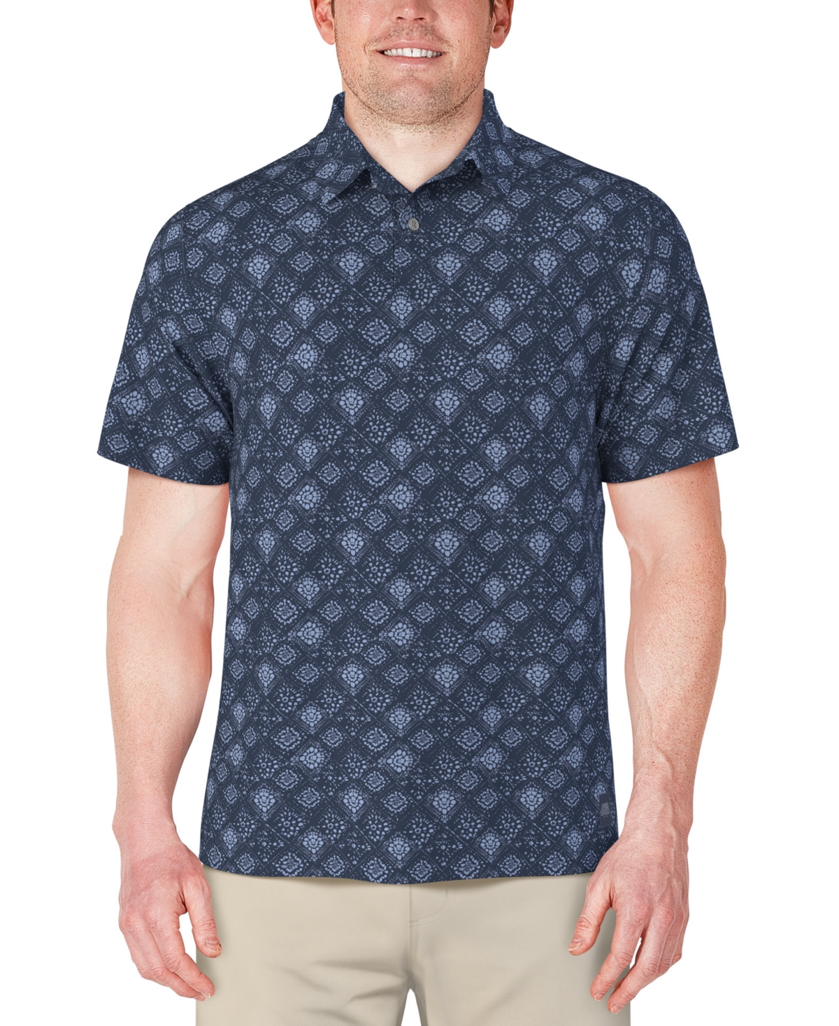 Men's Medallion Polo Shirt - Insignia Blue