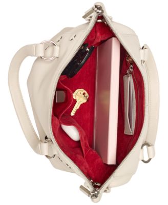 Daniel Medium Leather Crossbody Satchel Bag