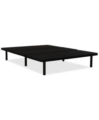 Airflow Black Upholstered Platform Bed Frame - Twin XL