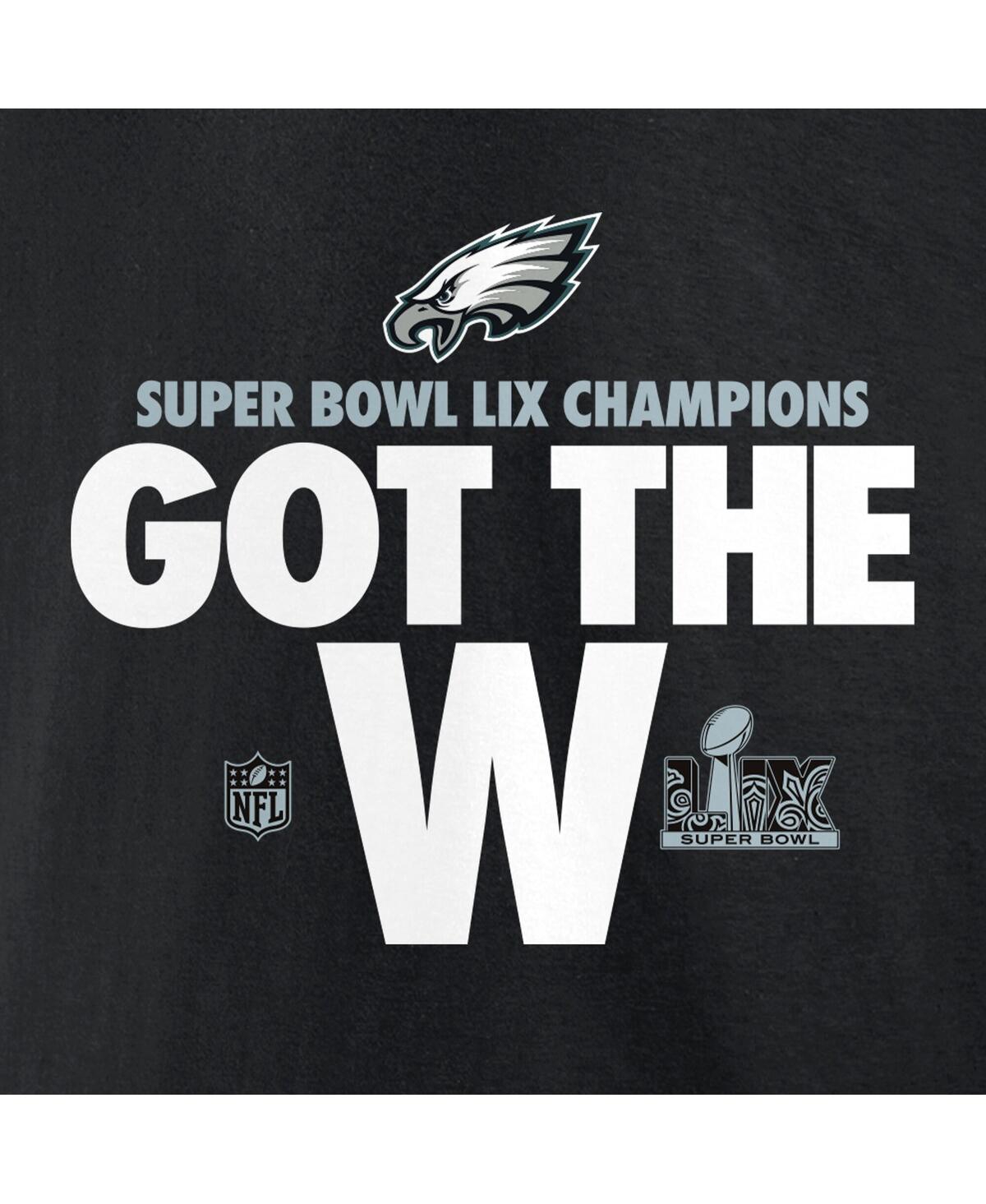 Nike Women's Black Philadelphia Eagles Super Bowl Lix Champions Parade T-shirt In Black
