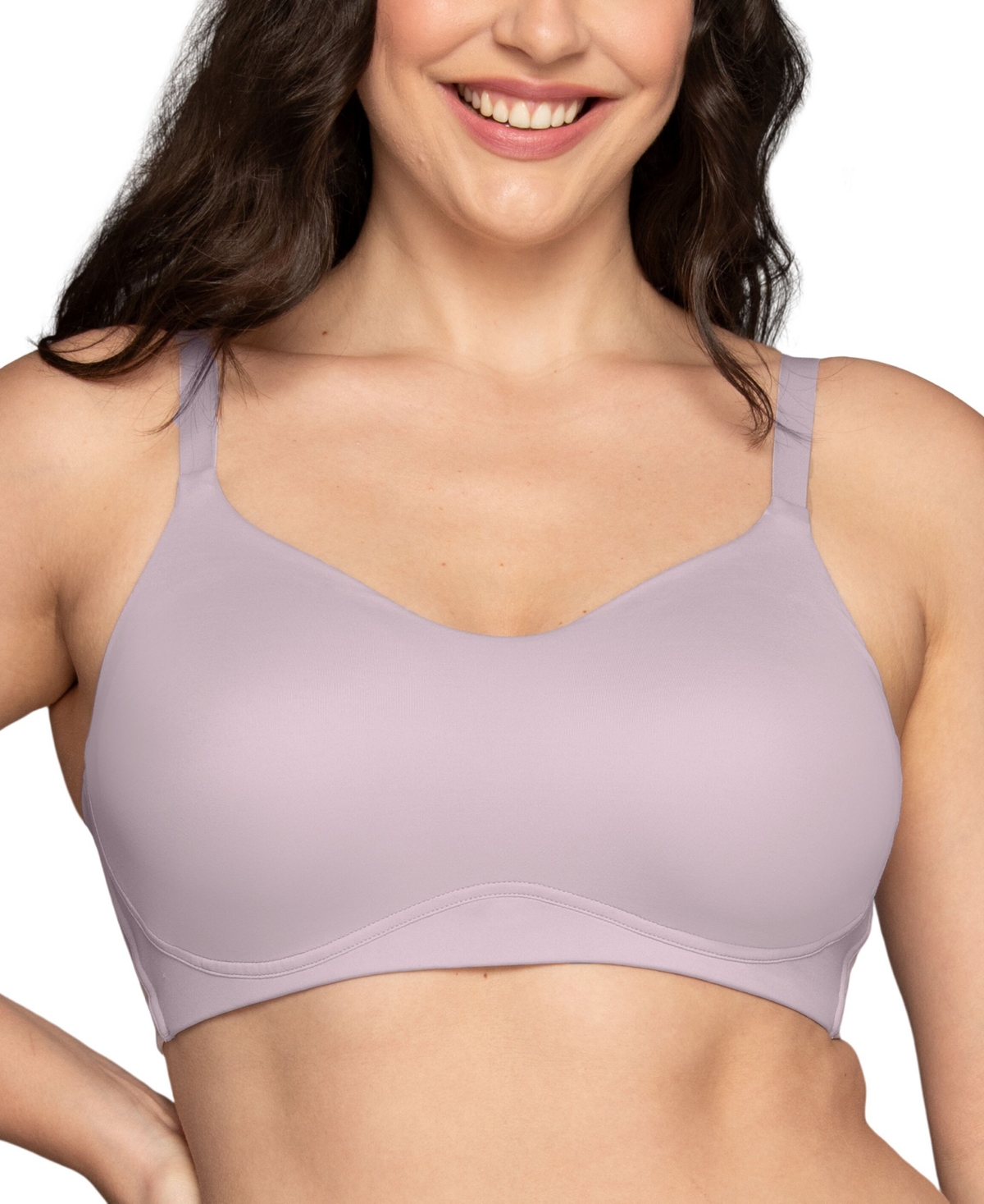 VANITY FAIR WOMEN'S BEAUTY BACK SIMPLE SIZING WIRELESS BRA 72118 