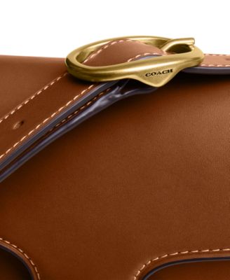 Кожаная сумка через плечо COACH Tabby 26 