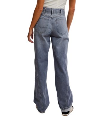 Женские джинсы прямого кроя со швами Aster от Free People