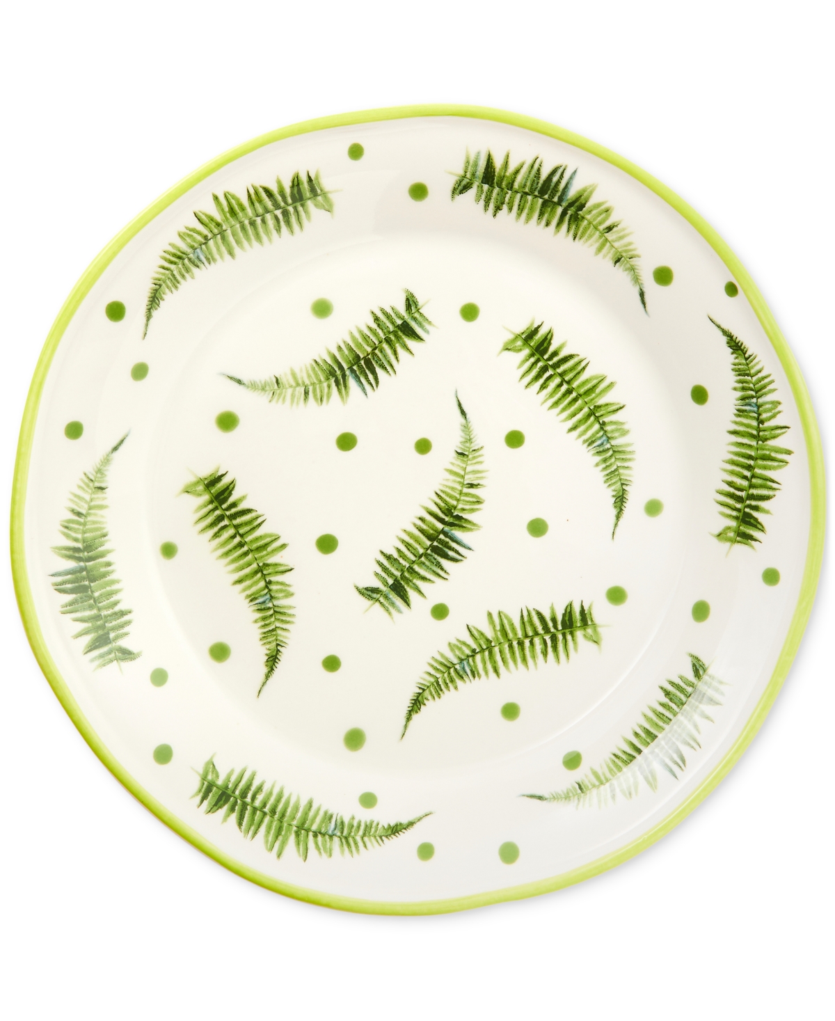 Mackenzie-childs Fern Forest Salad Plate