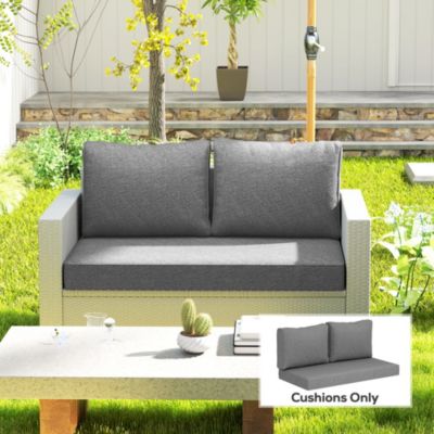 5 in Patio Furniture Cushions Outdoor Loveseat Cushions