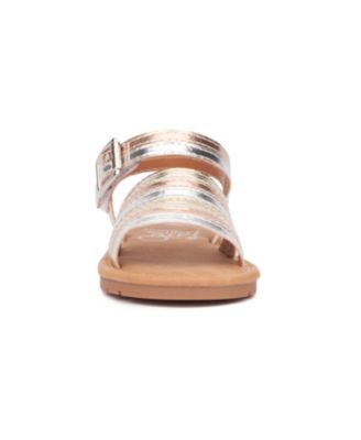 Big Girls Rainbow Daze Slide Sandals