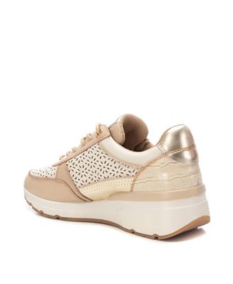 Carmela Collection Women's Leather Casual Sneakers By Xti