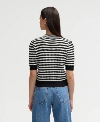 Женский свитер с бантом спереди от NVLT