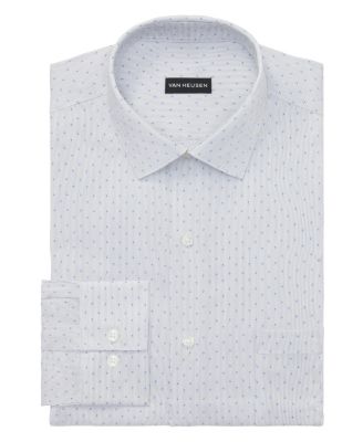 Men's Regular Fit Ultra Wrinkle Free Flex Collar Dress Shirt