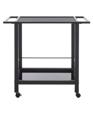 Gaelle 2 Tier Bar Cart W Handle - Macy's