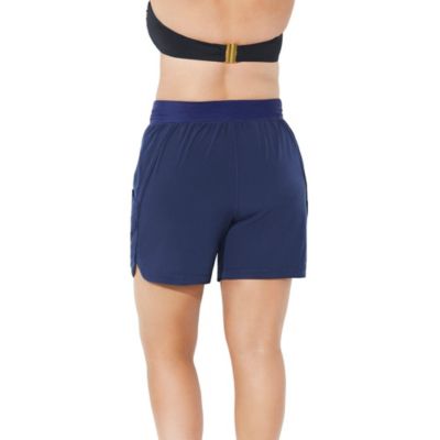 Короткие быстросохнущие купальники для плавания всех размеров Плюс