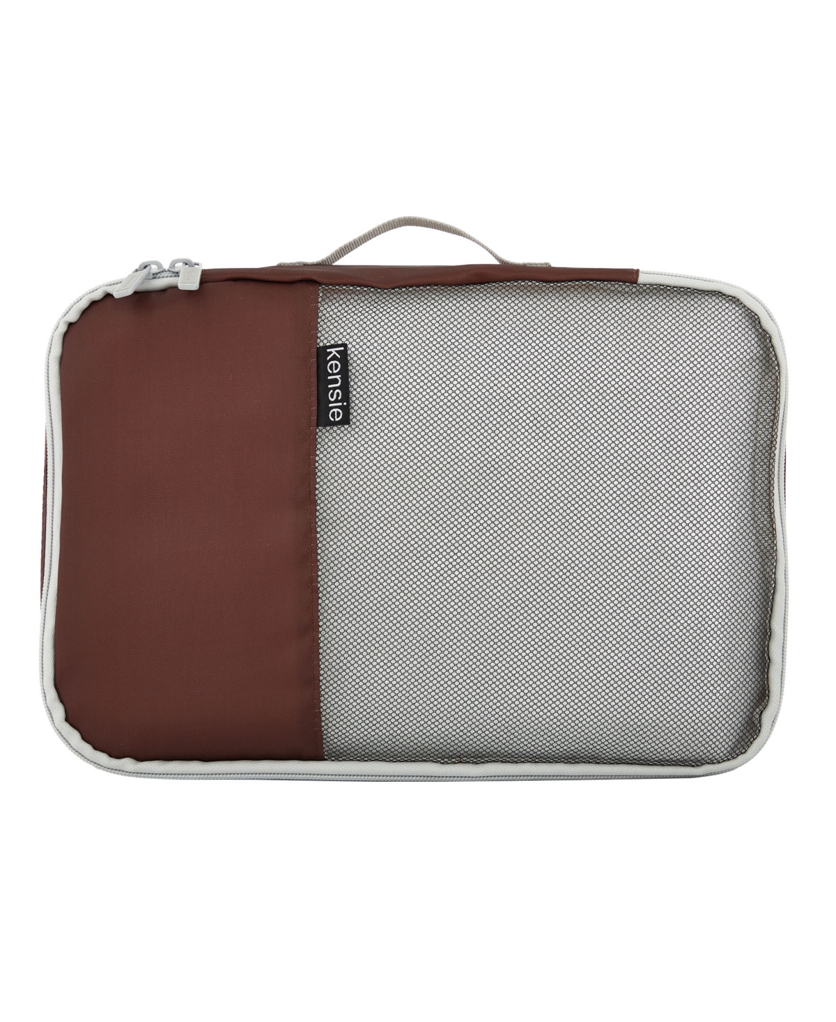 Kensie Hillsboro Expandable Rolling Hardside Collection Set, 4 Piece In Cappuccino