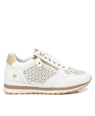 Women's Casual Sneakers With Side Zipper