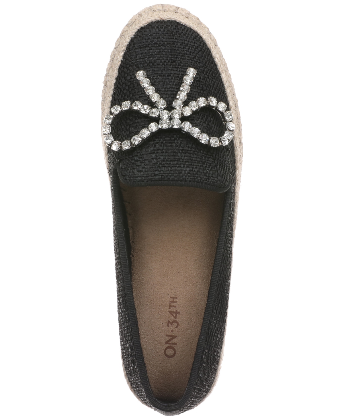 On 34th Women's Jaylaa Espadrille Flats, Exclusively At Macy's In Black