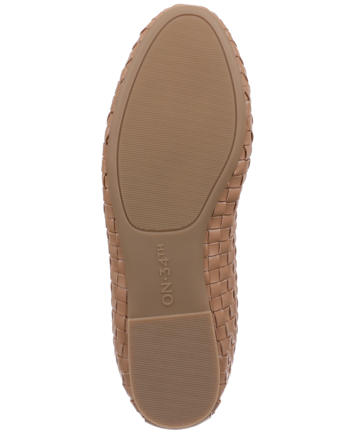 On 34th Women's Friyaa Woven Ballet Flats, Exclusively At Macy's In Walnut Woven