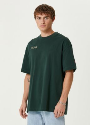 Men's Cotton Oversized Tee With Emboss Detail