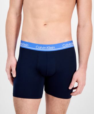 Men's Microfiber Plus Moisture-Wicking Boxer Briefs, Pack of 3 