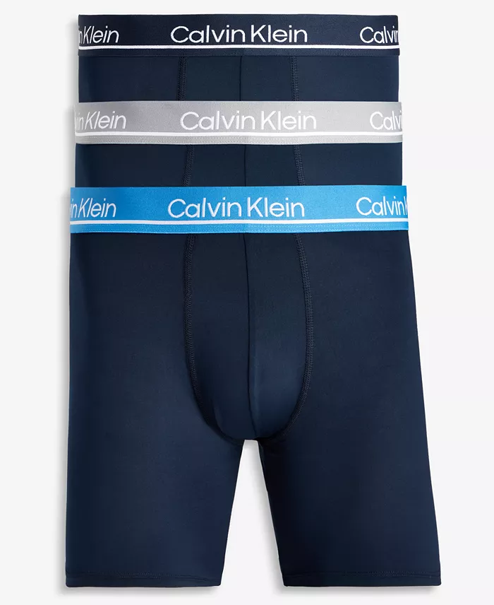 Men's Microfiber Plus Moisture-Wicking Boxer Briefs Underwear, Pack of 3 - thumbnail 5