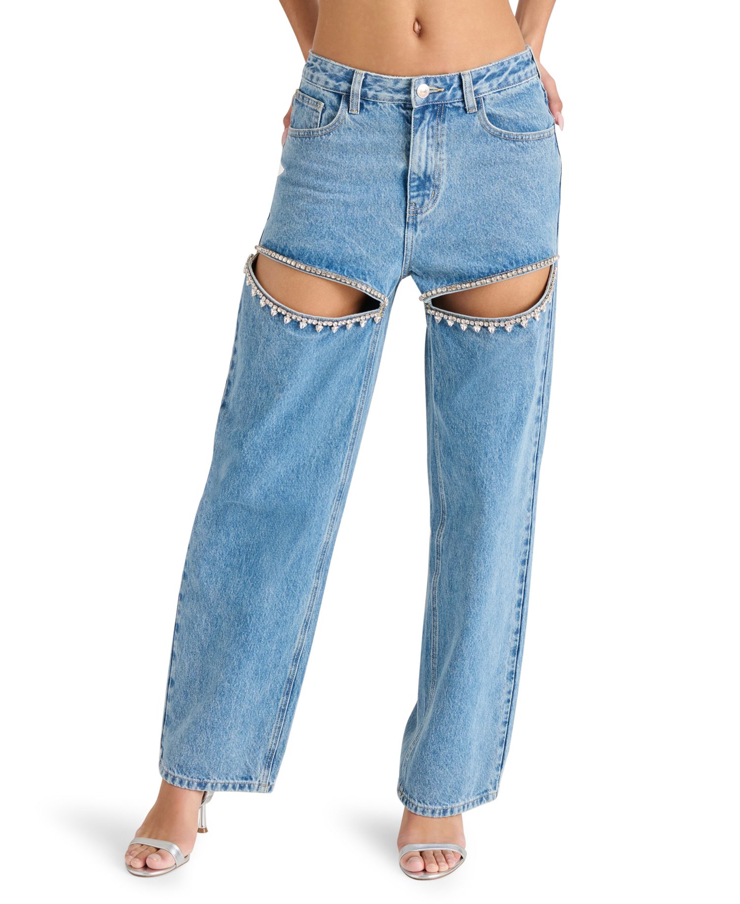 Women's Cotton Taylor Bedazzled Pants
