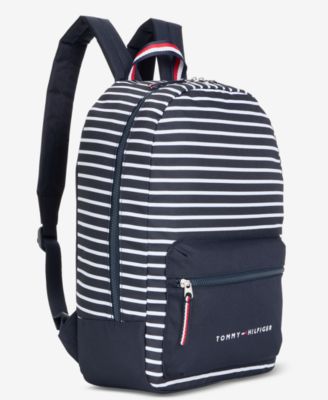 Мужской рюкзак с логотипом Tommy Hilfiger в полоску