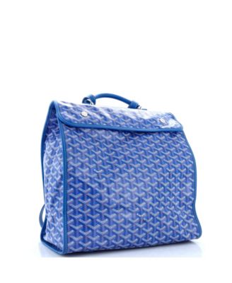 Бывший в употреблении портфель Goyard Saint Leger, рюкзак из холщовой ткани с покрытием