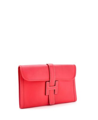 Подержанный клатч Hermes PM Jige Clutch Epsom