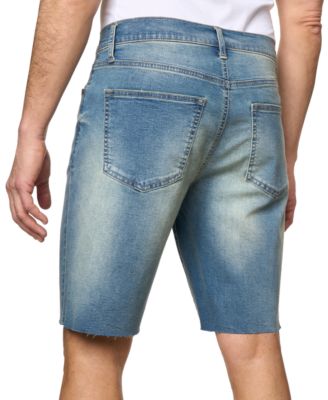 Джинсовые шорты Lazer Lazer Mens Cooper Slim-Fit Stretch 9-12 из джинсовой ткани 5890₽