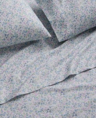 Charter Club Ditsy Floral Printed 550-Thread Count 4-Pc. Sheet Set, Queen