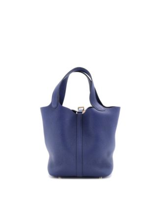 Бывшая в употреблении сумка Hermes MM с замком Пикотен Maurice