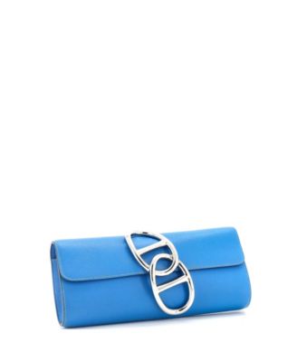 Бывший в употреблении клатч Hermes Egee Evercolor
