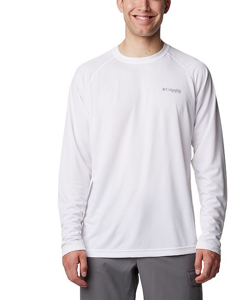 alfani Columbia Men's PFG Solar Stream Performance Long-Sleeve Shirt Men's Fashion & Accessories