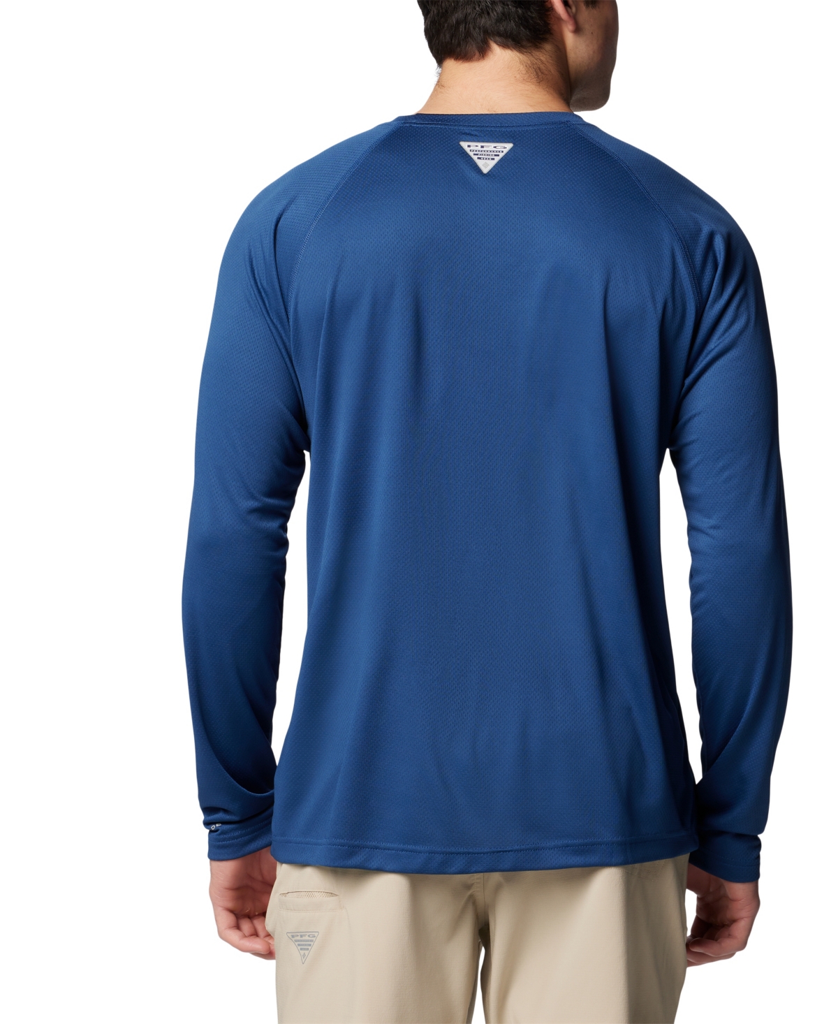 Shop Columbia Men's Pfg Solar Stream Performance Long-sleeve Shirt In Carbon
