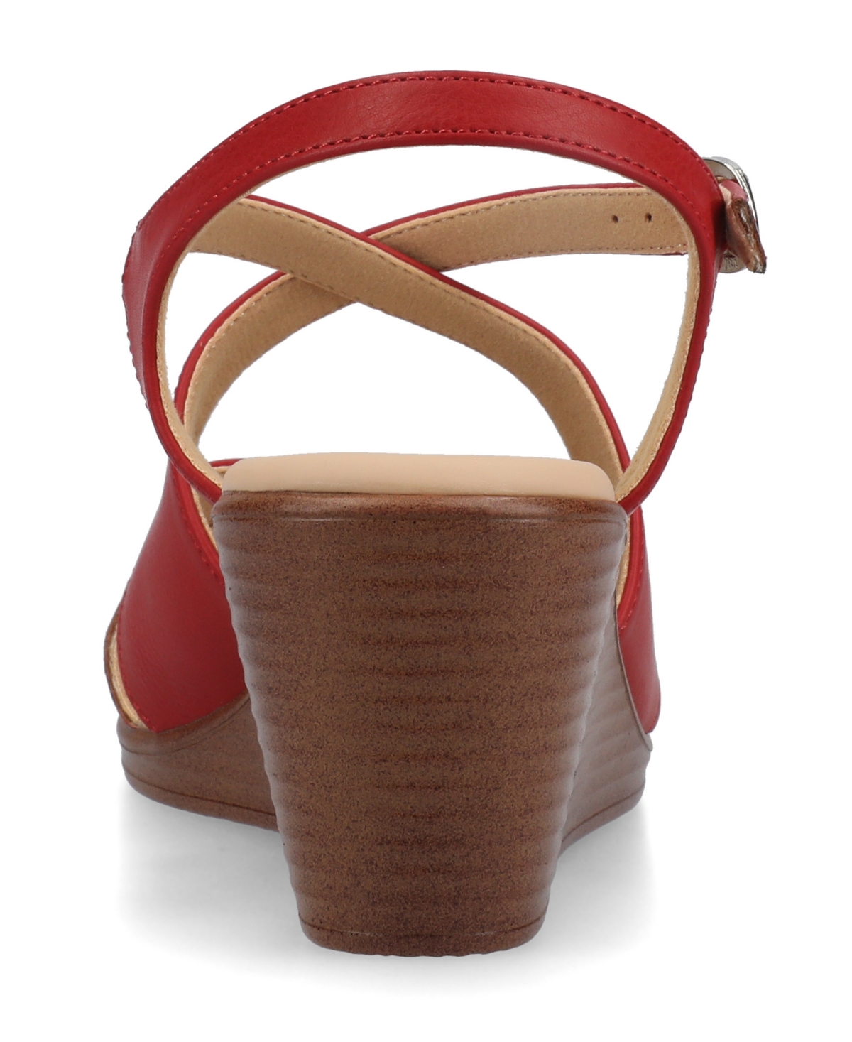 JOURNEE COLLECTION WOMEN'S KEDZIE2 STRAPPY WEDGE SANDALS 